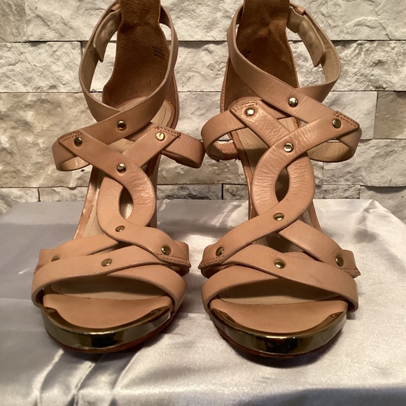 Pour La Victoire Strappy Kassia High-Heeled Sandals - Picture 2 of 14